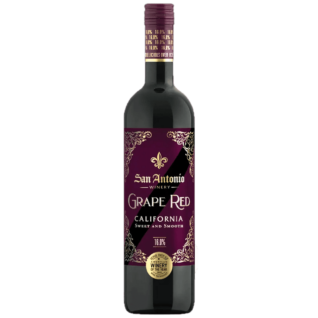 SAN ANTONIO GRAPE RED 750ML - Wine barrel Plus