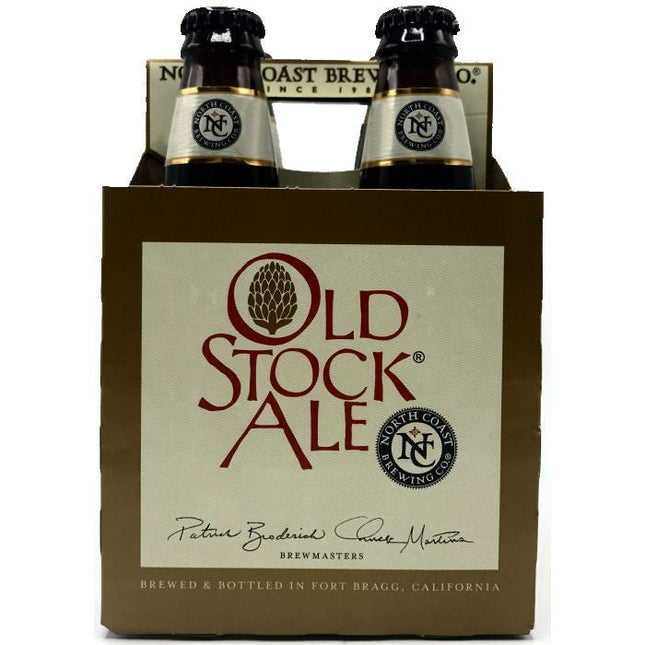 NORTH COAST OLD STOCK ALE 4PK 12OZ BOTTLE - Wine barrel Plus