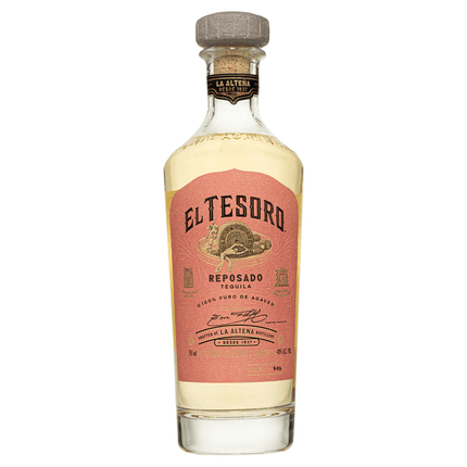 EL TESORO REPOSADO 80 Proof 750 ml - Wine barrel Plus