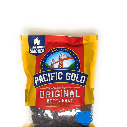 PACIFIC GOLD ORIGINAL BEEF JERKY 1.25 OZ - Wine barrel Plus