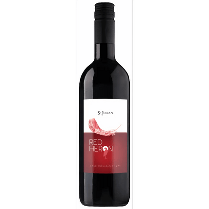 St Julian Red Heron 750 ml - Wine barrel Plus