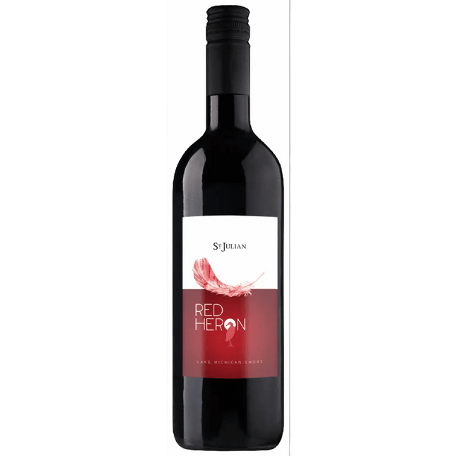 St Julian Red Heron 750 ml - Wine barrel Plus
