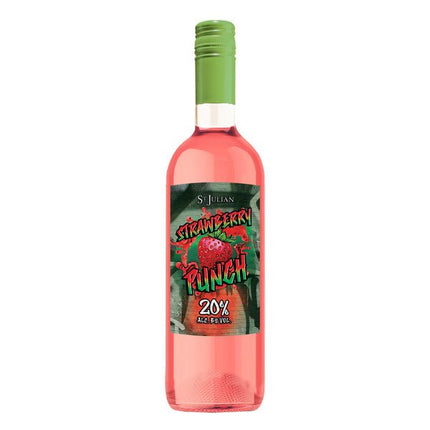 ST.JULIAN STRAWBERRY PUNCH 20%ALC 750ml - Wine barrel Plus
