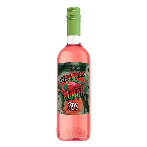 ST.JULIAN STRAWBERRY PUNCH 20%ALC 750ml - Wine barrel Plus