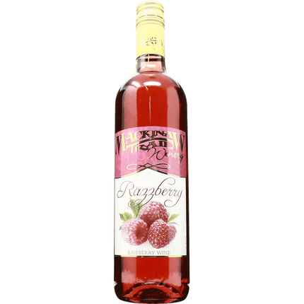 MACKINAW TRAIL WINERY RAZZBERRY WINE 750 ML - Wine barrel Plus