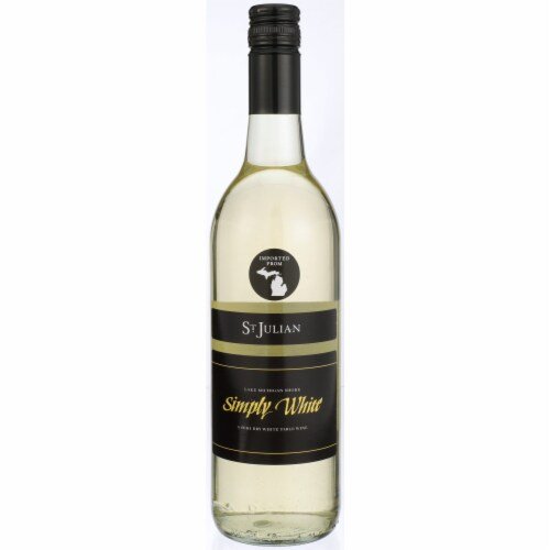 SIMPLY WHITE ST JULIAN WINERY 750 ml - Wine barrel Plus