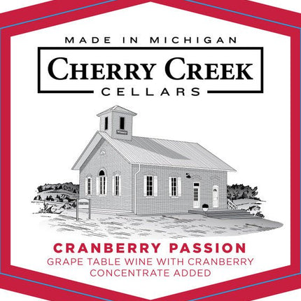 CHERRY CREEK CELLARS CRANBERRY PASSION 750 ml - Wine barrel Plus