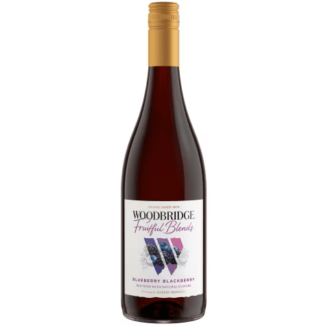 WOODBRIDGE FRUITFUL BLENDS BLUEBERRY BLACKBERRY 750ML - Wine barrel Plus