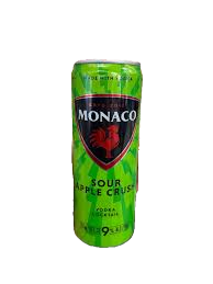 MONACO SOUR APPLE CRUSH 1PK 12OZ - Wine barrel Plus