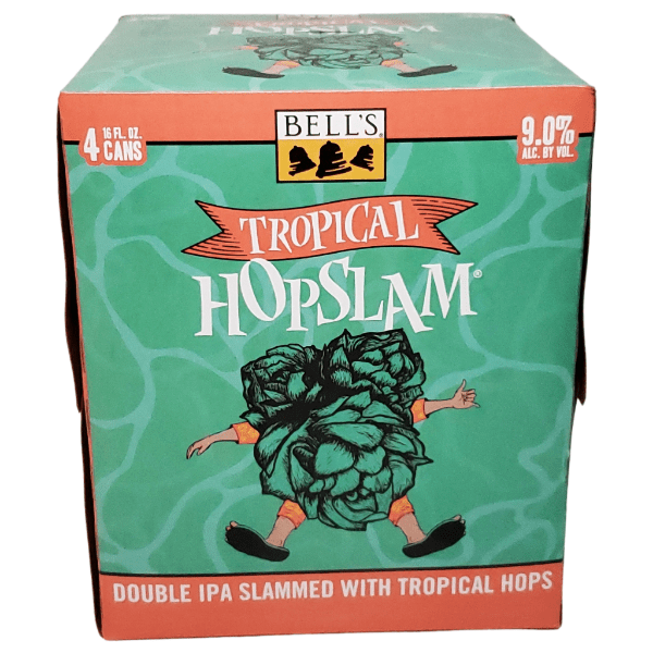 BELL'S TROPICAL HOPSLAM DOUBLE IPA 4PK 16OZ CAN - Wine barrel Plus