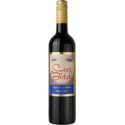 SWEET BITCH MERLOT 750ML - Wine barrel Plus