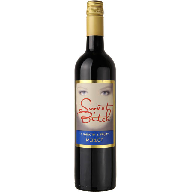 SWEET BITCH MERLOT 750ML - Wine barrel Plus