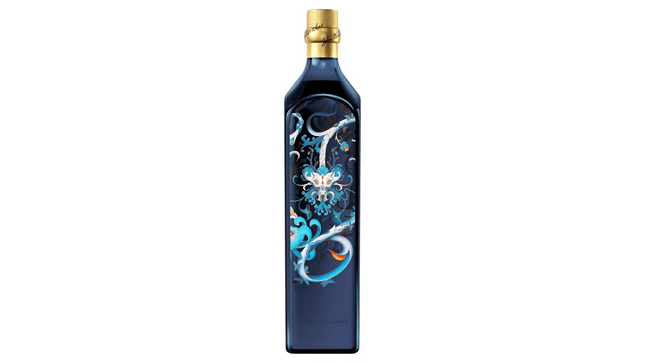 JOHNNIE WALKER BLUE LABEL JAMES JEAN 92 PROOF 750ML - Wine barrel Plus