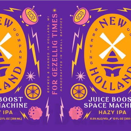 NEW HOLLAND JUICE BOOST SPACE MACHINE 6PK 12OZ CAN - Wine barrel Plus