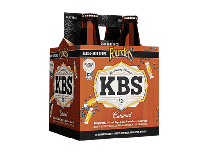 FOUNDERS KBS CARAMEL 4PK 12OZ BOTTLE - Wine barrel Plus
