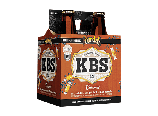 FOUNDERS KBS CARAMEL 4PK 12OZ BOTTLE - Wine barrel Plus