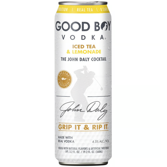 GOOD BOY VODKA ICED TEA & LEMONADE 1PK 19.2OZ