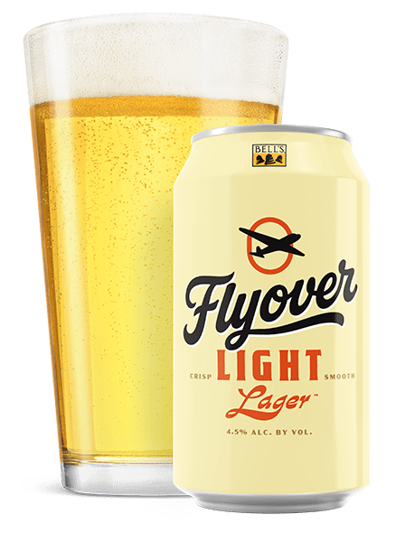 BELL'S FLYOVER LIGHT LAGER 15PK 12OZ CAN - Wine barrel Plus