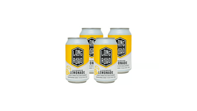LONG ROAD RTD LAVENDER LEMONADE 4PK 12OZCAN - Wine barrel Plus
