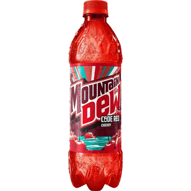 MOUNTAIN DEW CODE RED 16.9OZ - Wine barrel Plus