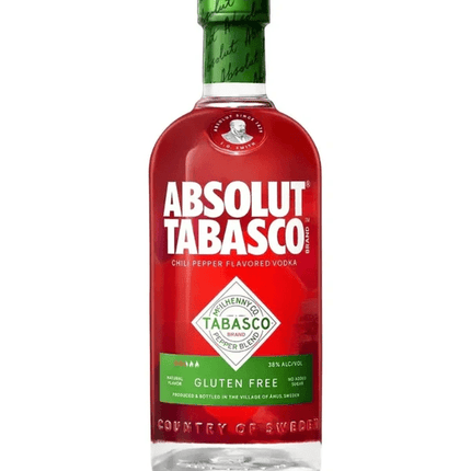 ABSOLUT TABASCO 750ML76 PROOF - Wine barrel Plus