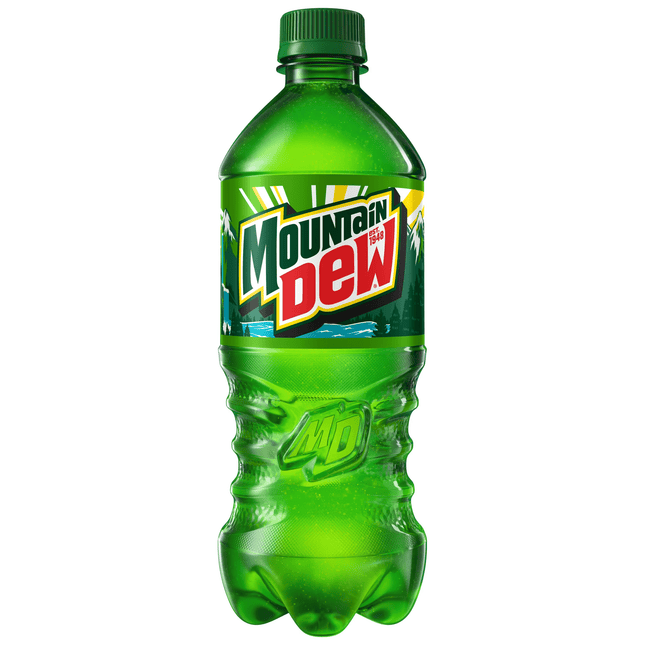 Mountain DEW 1PK 20 OZ - Wine barrel Plus