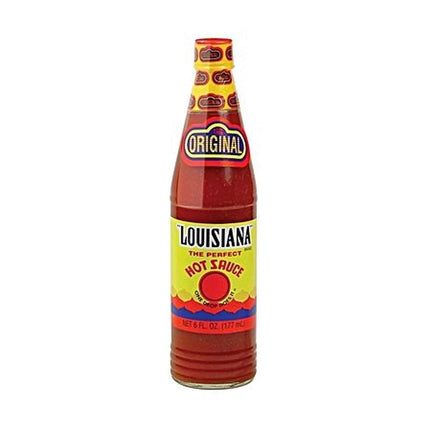 LOUISIANA ORIGINAL HOT SAUCE 6oz - Wine barrel Plus