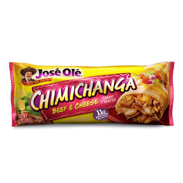 CHIMICHANGA BEEF & CHEESE 6OZ - Wine barrel Plus