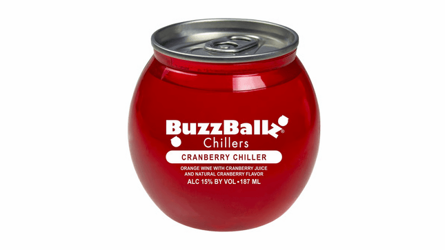 BUZZBALLZ CHILLERS CRANBERRY CHILLER 187ML - Wine barrel Plus