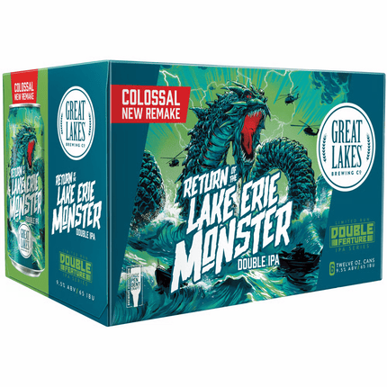 RETURN OF THE LAKE ERIE MONSTER DOUBLE IPA 6pk - Wine barrel Plus