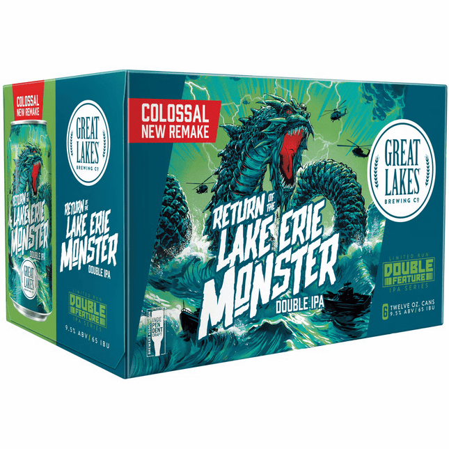 RETURN OF THE LAKE ERIE MONSTER DOUBLE IPA 6pk - Wine barrel Plus