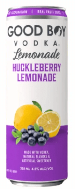 GOOD BOY VODKA LEMONADE HUCKLEBERRY LEMONADE 4PK 355ML - Wine barrel Plus