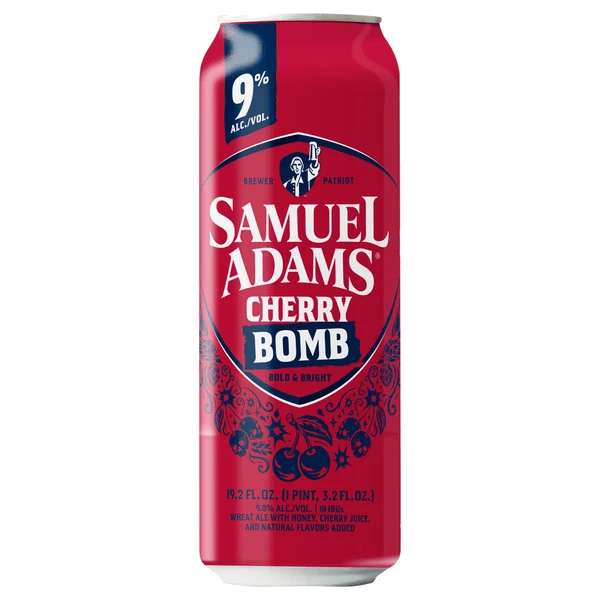 SAMUEL ADAMS CHERRY BOMB 1PK 19.2 OZ CAN - Wine barrel Plus