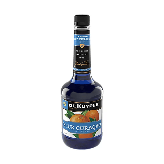 DEKUYPER BLUE CURACAO 48 Proof 750 ml - Wine barrel Plus