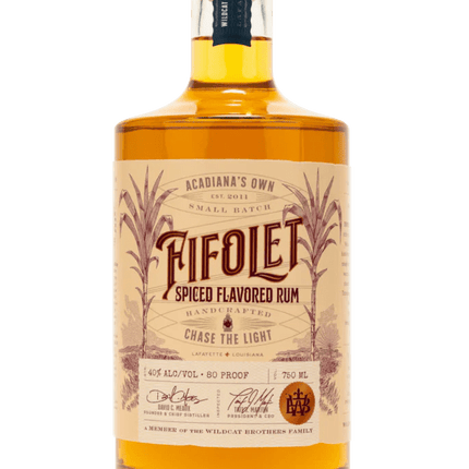 FIFOLET SPICED FLAVORED RUM 80 Proof 750 ml - Wine barrel Plus