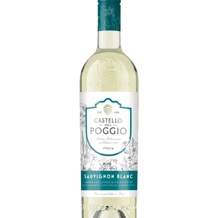 CASTELLO DEL POGGIO SAUVIGON BLANC 750ML - Wine barrel Plus
