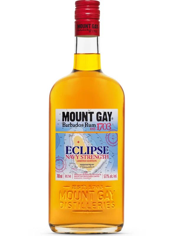 MOUNT GAY ECLIPSE NVY STRENGHT 750ML - Wine barrel Plus
