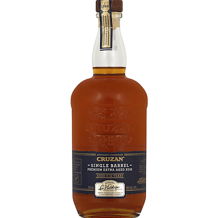 CRUZAN SINGLE BARREL 80 Proof 750 ml - Wine barrel Plus