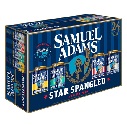 SAMUEL ADAMS STAR SPANGLED 12PK VARIETY PK 12 OZ CAN