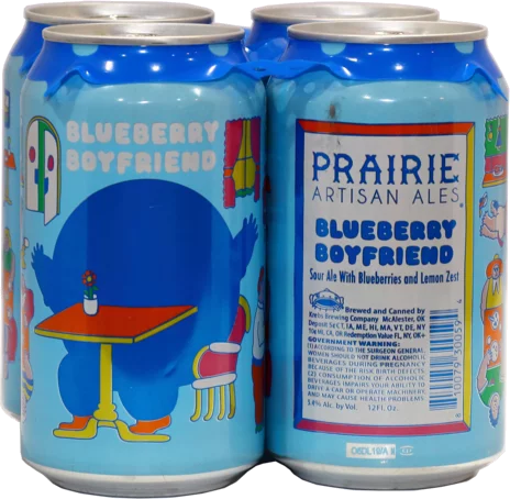 PRAIRE BLUEBERRY BOYFRIEND 4PK 12OZ CAN