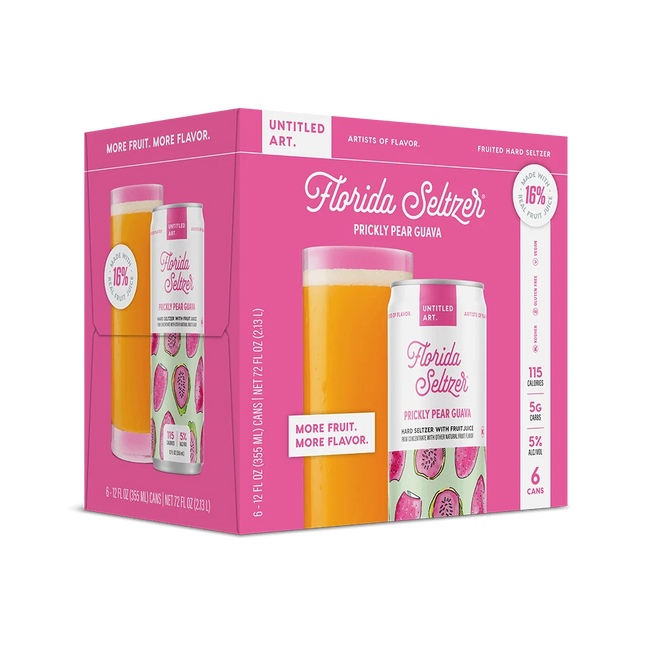 UNTITLED ART PRICKLY PEAR GUAVA 6PK 355ML CAN