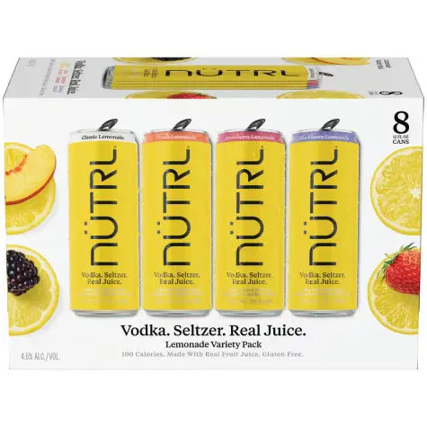 NUTRL VODKA SODA LEMONADE VARIETY 8PK