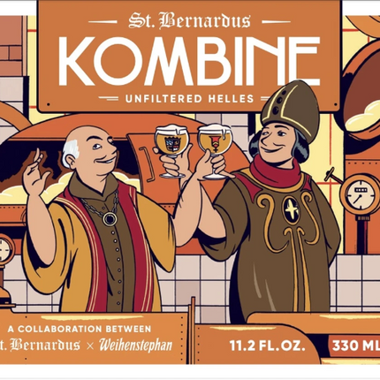 ST.BERNARDUS KOMBINE HELLES COLLAB 4PK 11.2OZ