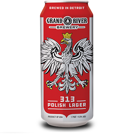 GRAND RIVER 313 POLISH LAGER 12PK