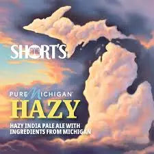 SHORTS PURE MICHIGAN HAZY IPA 6PK CAN