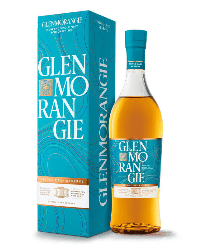 GLENMORANGIE TRIPLE CASK RESERVE 750ML 80 PROOF - Wine barrel Plus