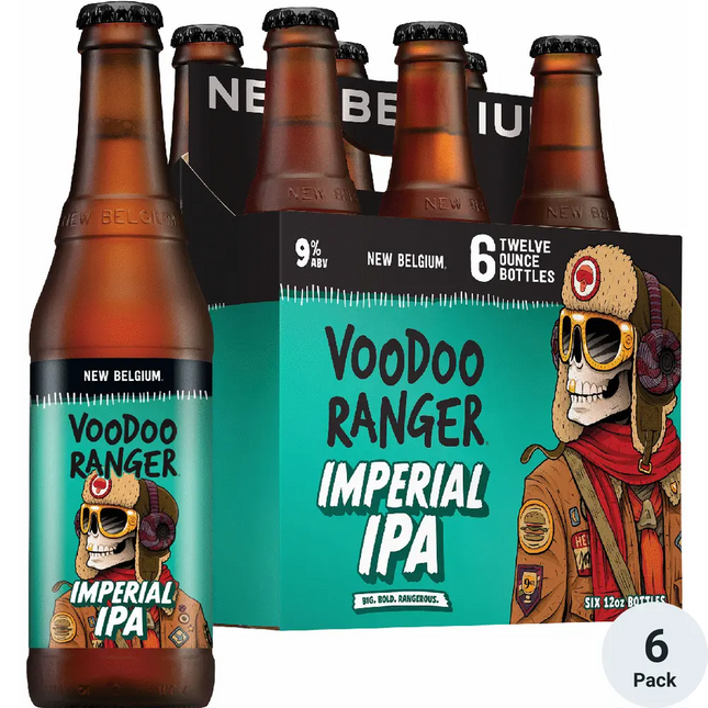 New Belgium Voodoo Ranger Imperial IPA 6 Bottle