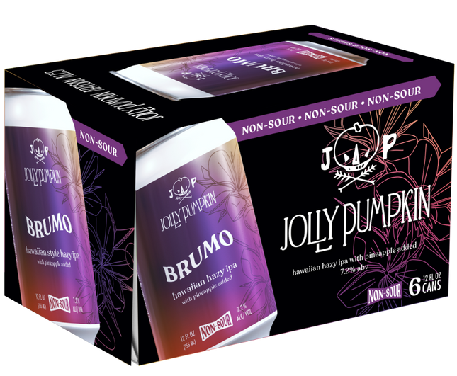 JOLLY PUMPKIN BRUMO HAWAIIAN STYLE HAZY IPA 6PK