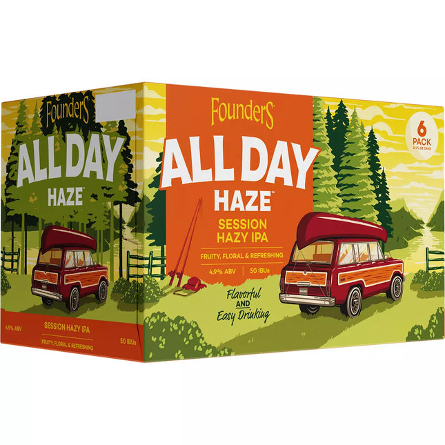 FOUNDERS ALL DAY HAZE SESSION IPA 6PK