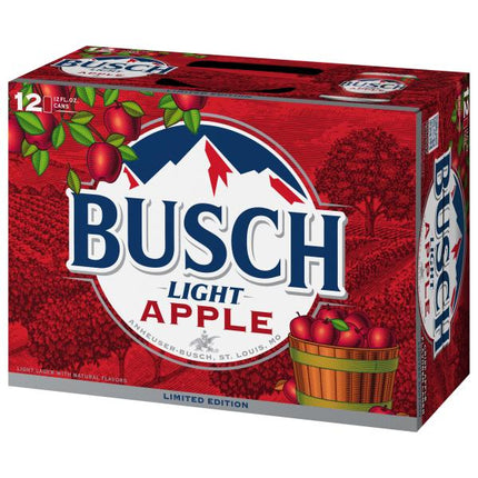 BUSCH LIGHT APPLE 12PK 12OZ CAN